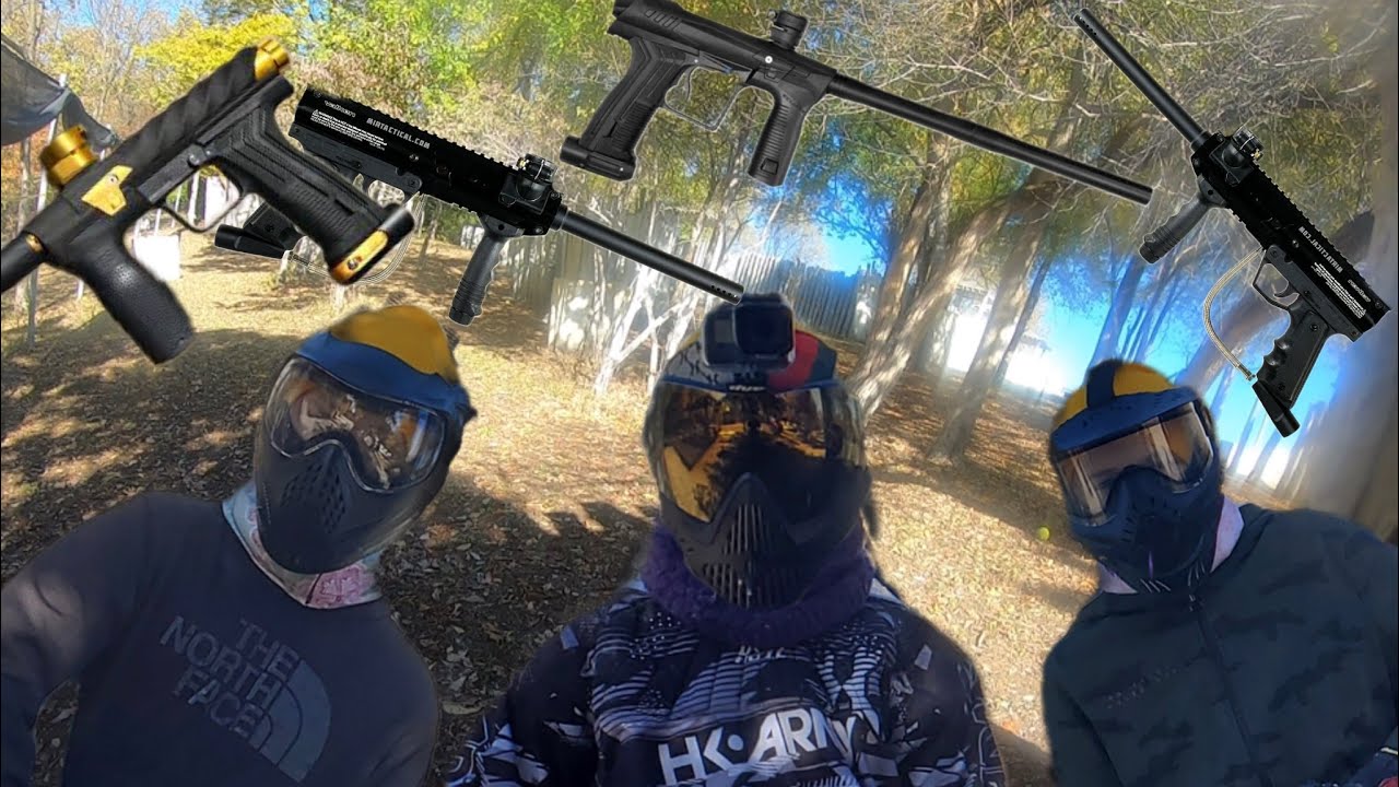 paintball with the boys at jaegers