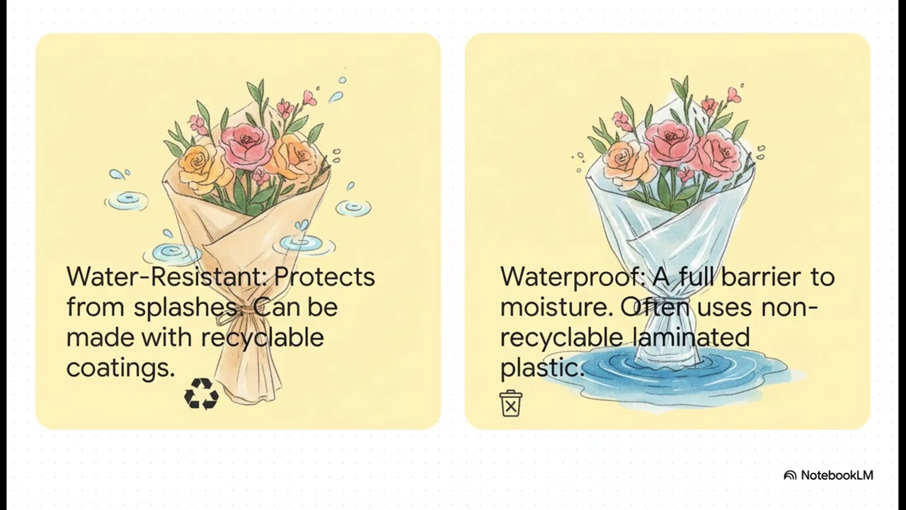 * Flowers Without Footprints, Sustainable Packaging and Floral Design Alternatives
