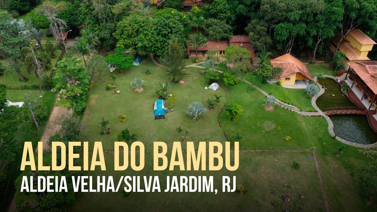 CAMPING DESATIVADO - Camping e Chalés Aldeia do Bambu - Aldeia Velha, Silva Jardim, RJ (2022)
