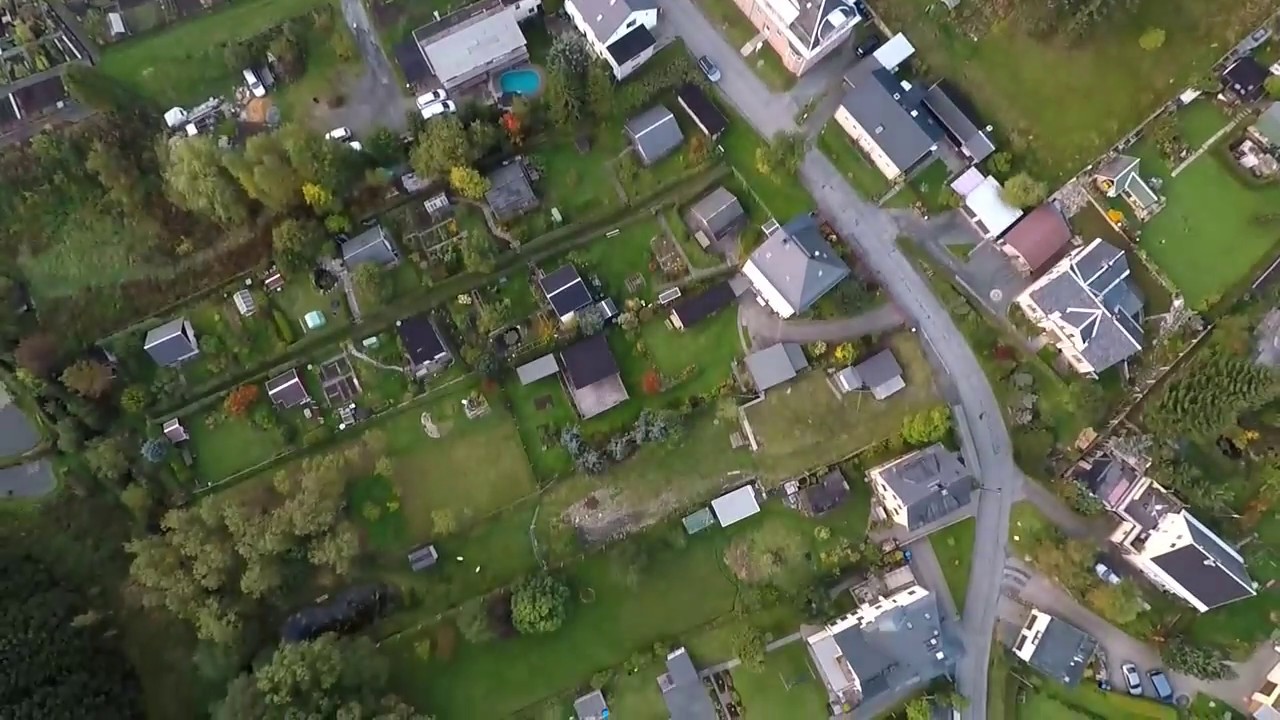 Klingenthal und Zwota von oben ca 80m mit Go Pro Hero 6