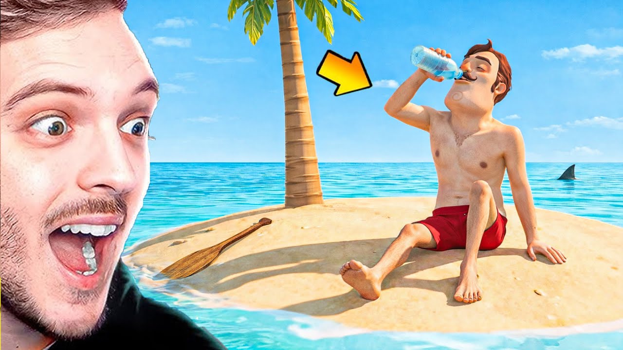 HELLO NEIGHBOR MAIS ON EST SUR UNE ILE DÉSERTE ?!