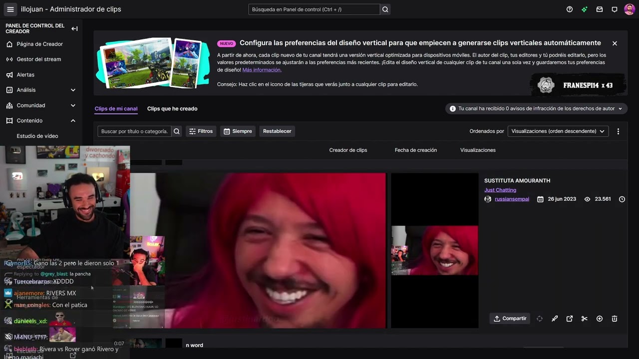ILLOJUAN REACCIONA A SUS CLIPS MAS VISTOS