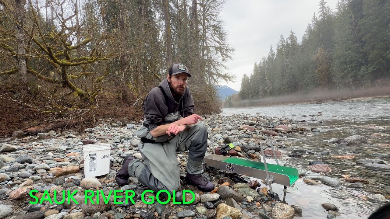Sauk River Gold: Running 6 Buckets