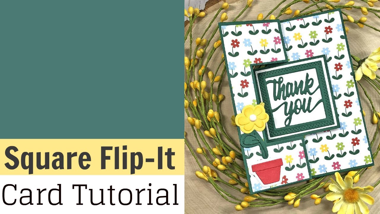 Square Flip-it | Card Tutorial | The Stamps of Life