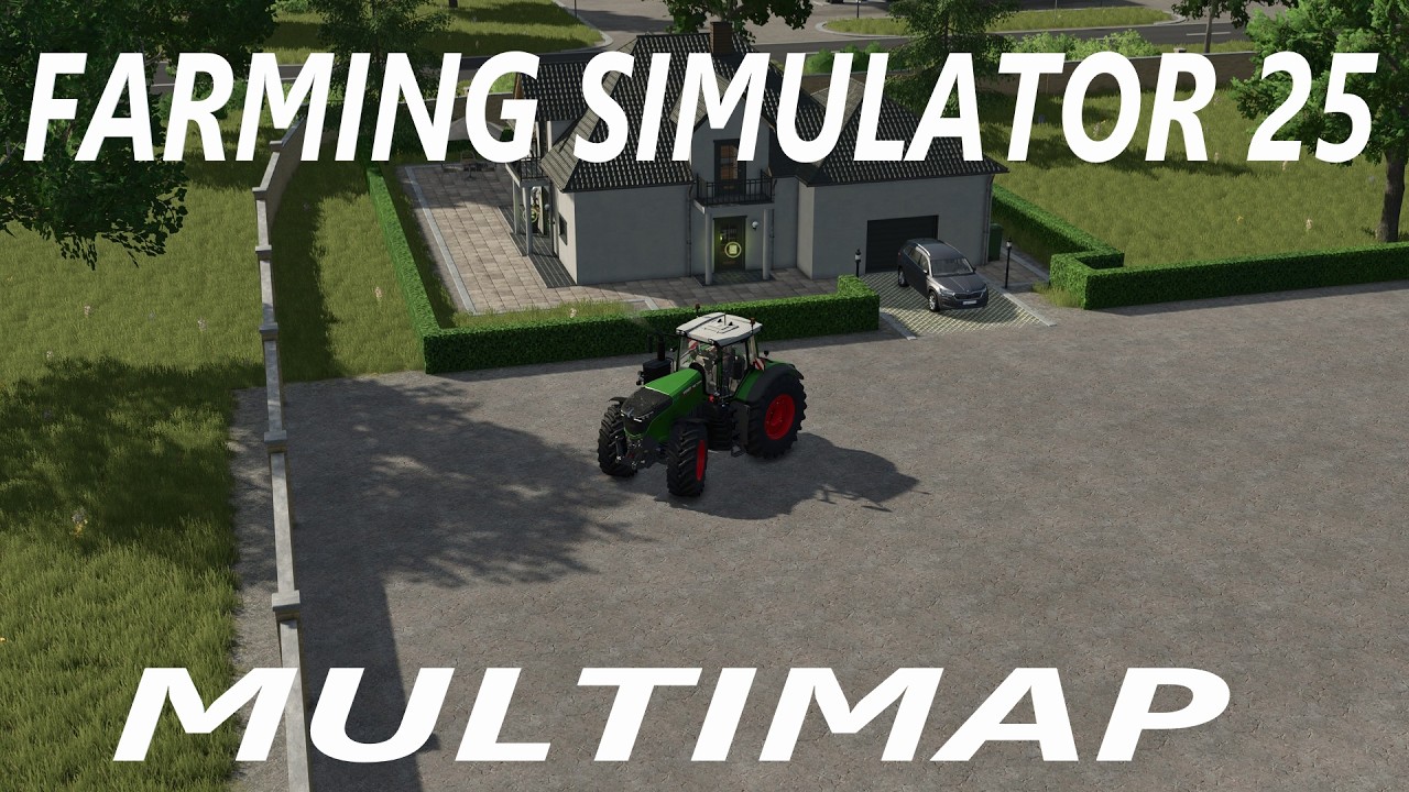 Стрим FARMING SIMULATOR 25. MULTIMAP #4