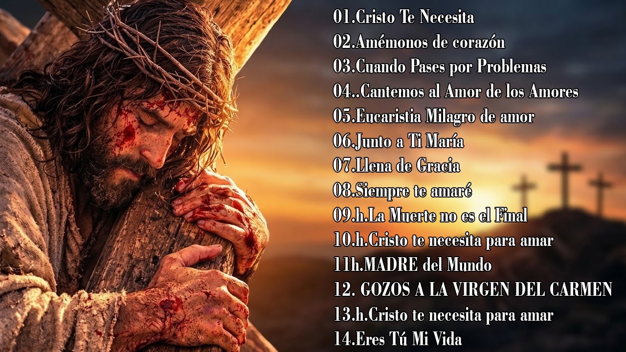 15 ALABANZAS CATÓLICAS Poderosas Para Reducir el Estrés🙏 INTENTA ESCUCHAR ESTA CANCIÓN SIN LLORAR
