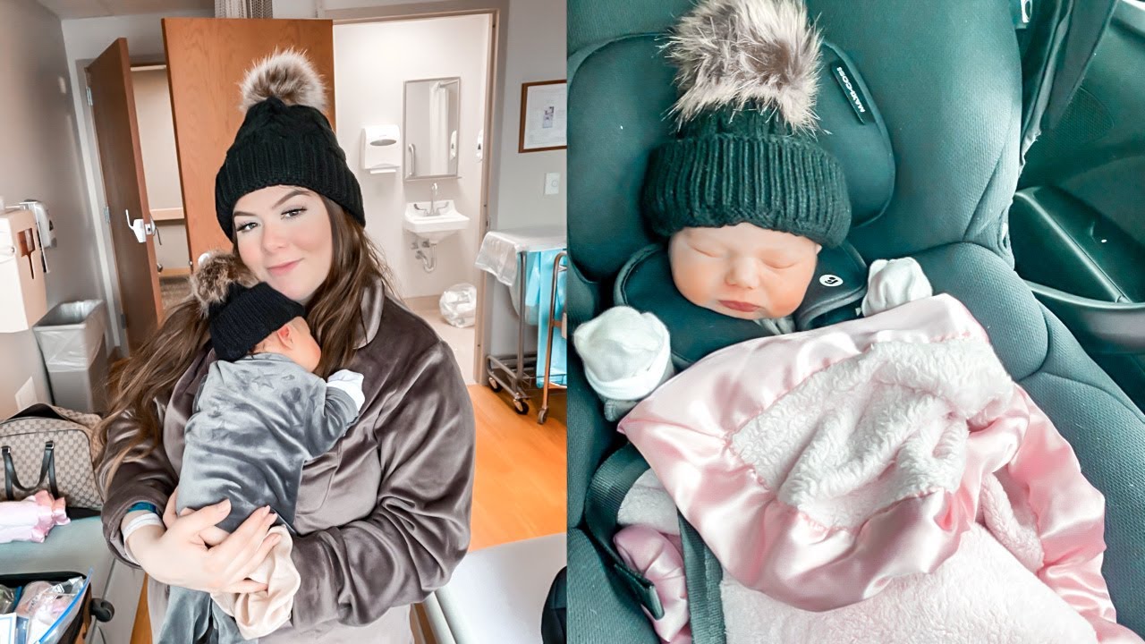 LEAVING THE HOSPITAL & TAKING BABY HOME