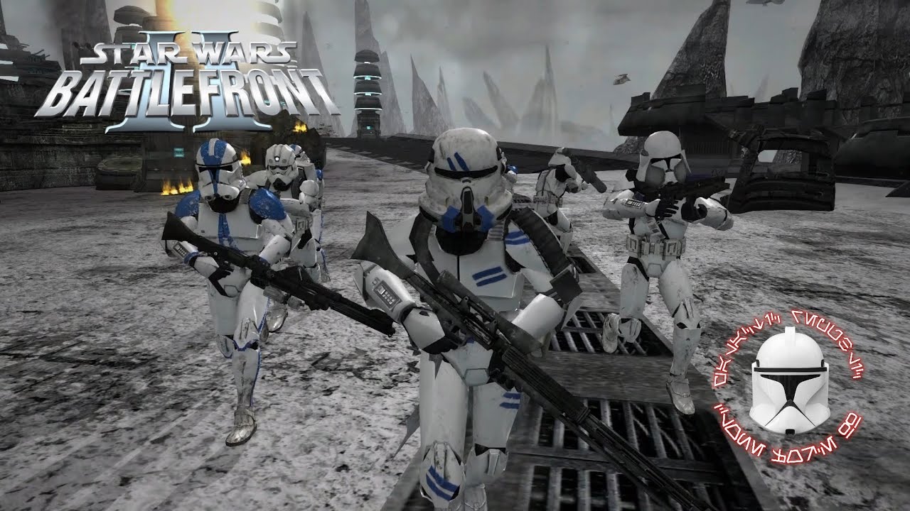 Star Wars Battlefront 2 (Classic 2005) Trying Out Harrison Fog's Improved Sides Mod 3 - CW & GCW