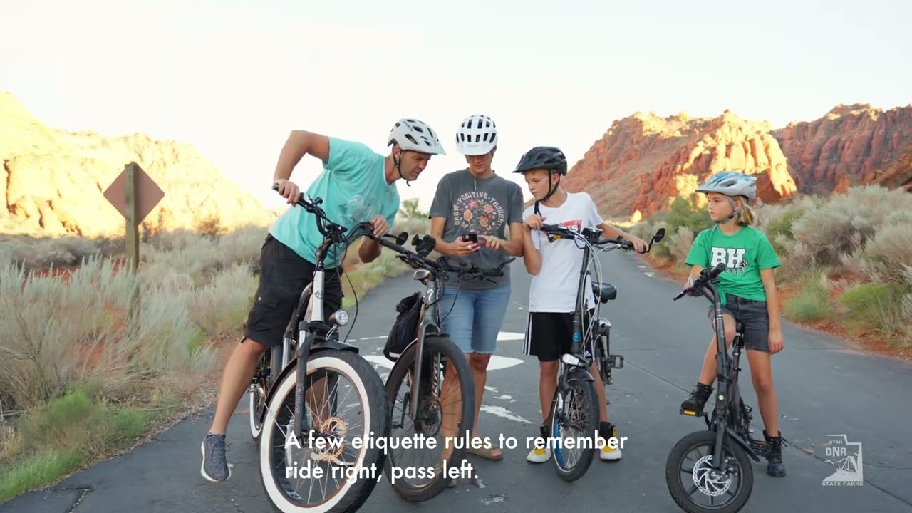 Snow Canyon State Park Bike Safety (Subtitles)
