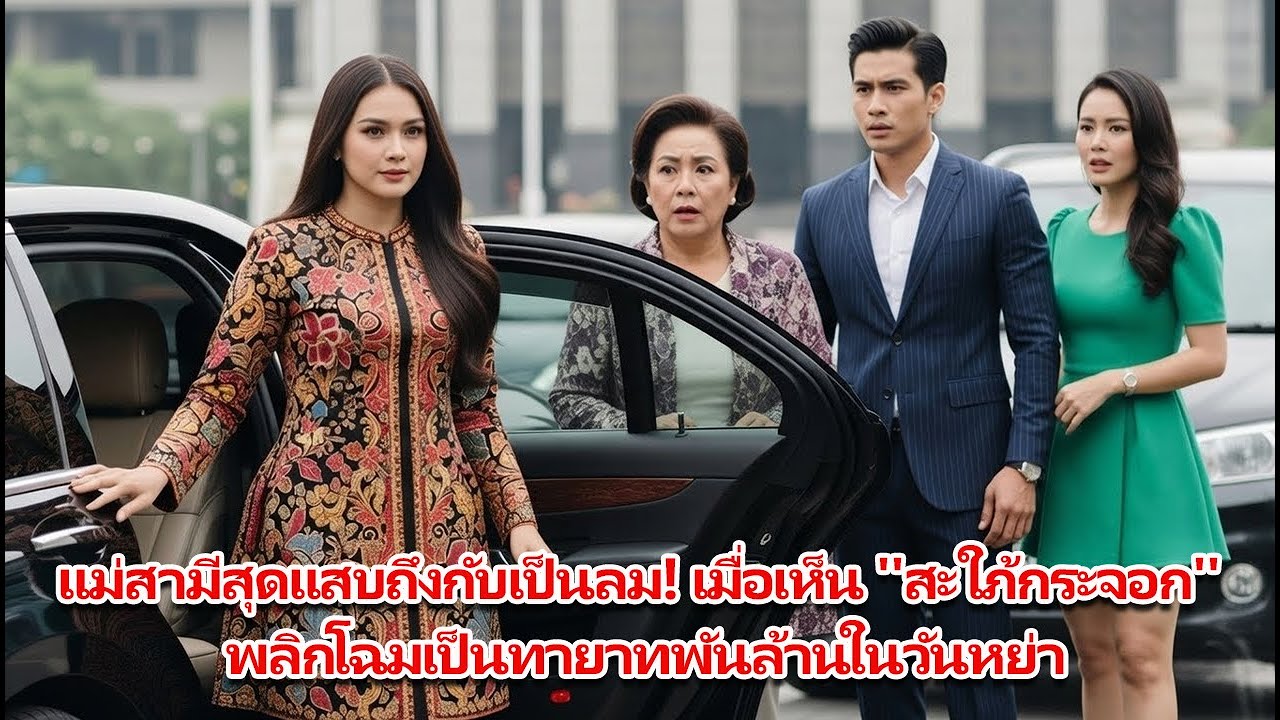 แม่สามีสุดแสบถึงกับเป็นลม! เมื่อเห็น ''สะใภ้กระจอก'' พลิกโฉมเป็นทายาทพันล้านในวันหย่า