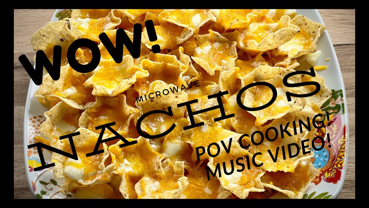 Tostitos Scoops With Mozzarella and Chedder Cheese In The Microwave.