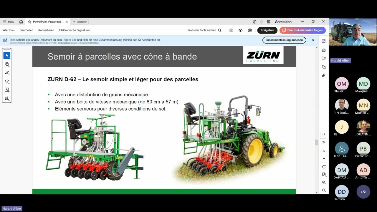 Zürn Harvesting : Équipements de récolte sur-mesure | AFMEX 2026