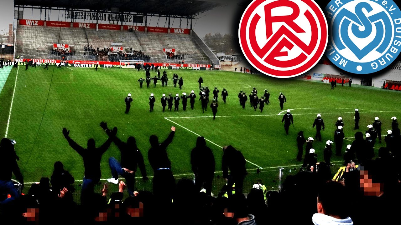 Platzsturm, Provokationen & Gezogenes Material im Derby! (Essen - Duisburg 1:1)