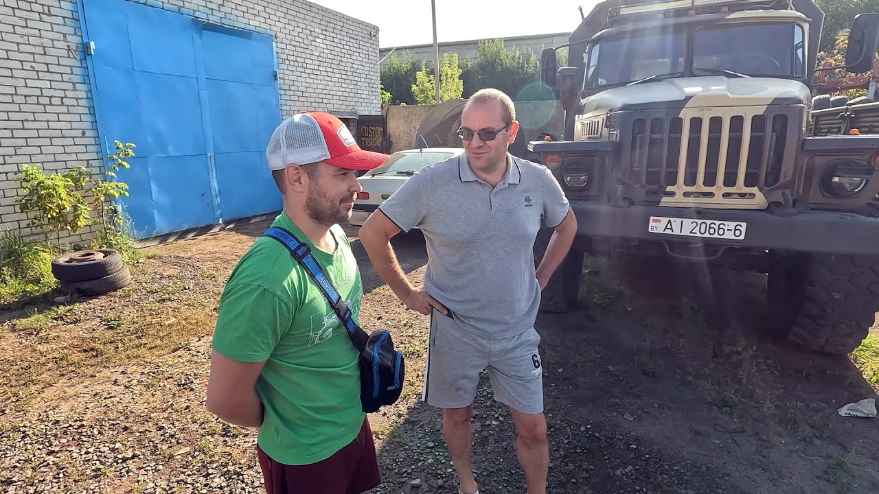 Едем на базу Custom Truck в Беларусь!