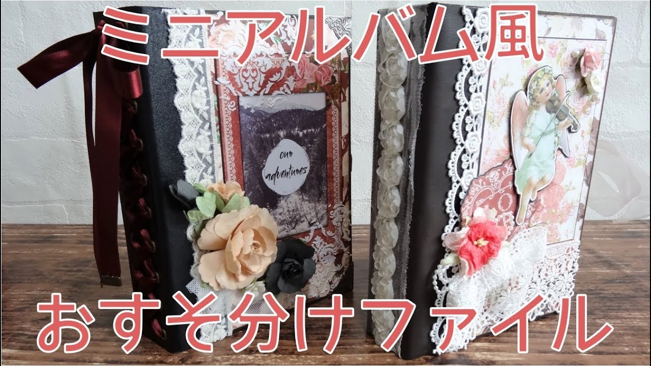 ミニアルバム風おすそ分けファイル【作成した物のご紹介03】