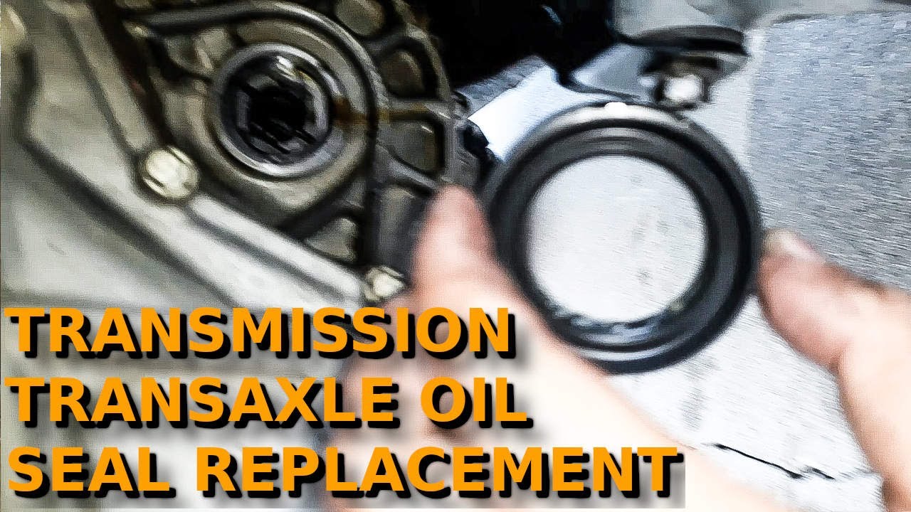 Honda Fit / Jazz CVT Transmission Transaxle Axle Oil Seal Replacement