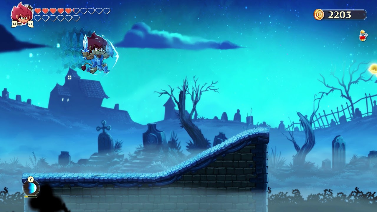 Monster Boy and the Cursed Kingdom HAUNTED MANOR Racing Malino, Again Part 32 Playthrough