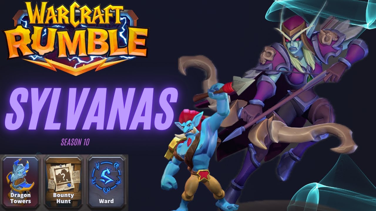 Warcraft Rumble PvP : Sylvanas and Troll the sniper duo 5300+ | S10W3