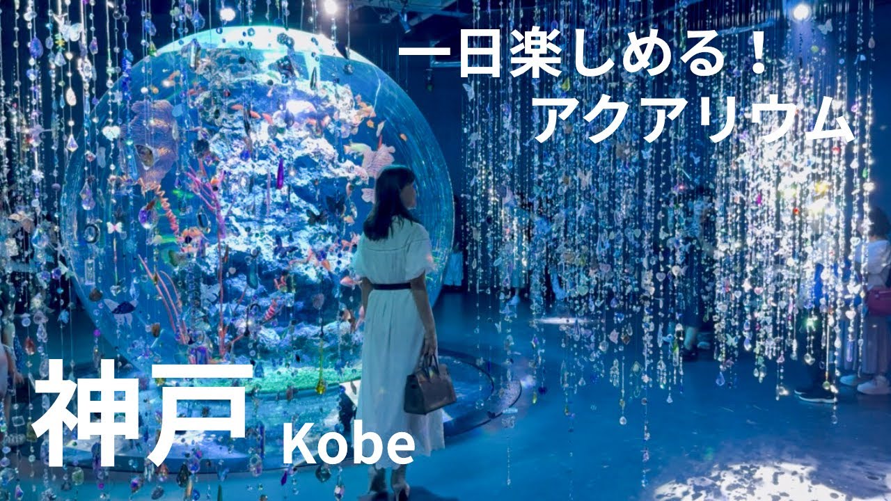 【神戸観光】子供から大人まで大満足の水族館「アトア」| 蜷川実花with EiM共鳴するアクアリウム | 映えスポット| Kobe |