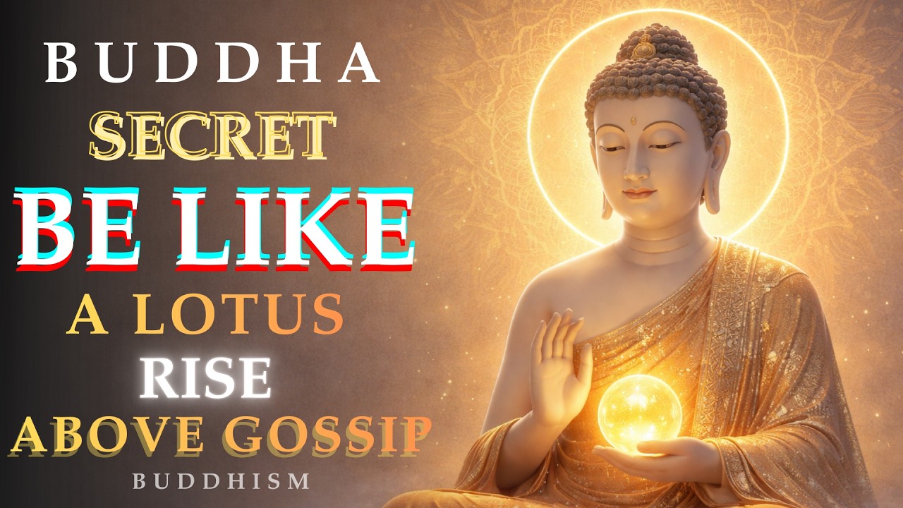 Buddha Wisdom: Be Like a Lotus and Rise Above Gossip
