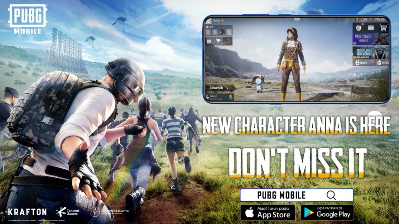 NEW CHARACTER ANNA | PUBG MOBILE Pakistan Official