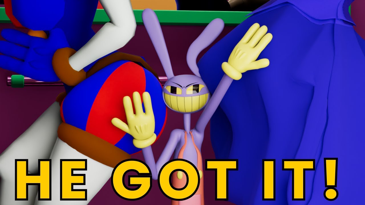 JAX FINALY GOT IT! Pomni + Ragatha + Jax. TADC The Amazing Digital Circus Animation | Ep 01
