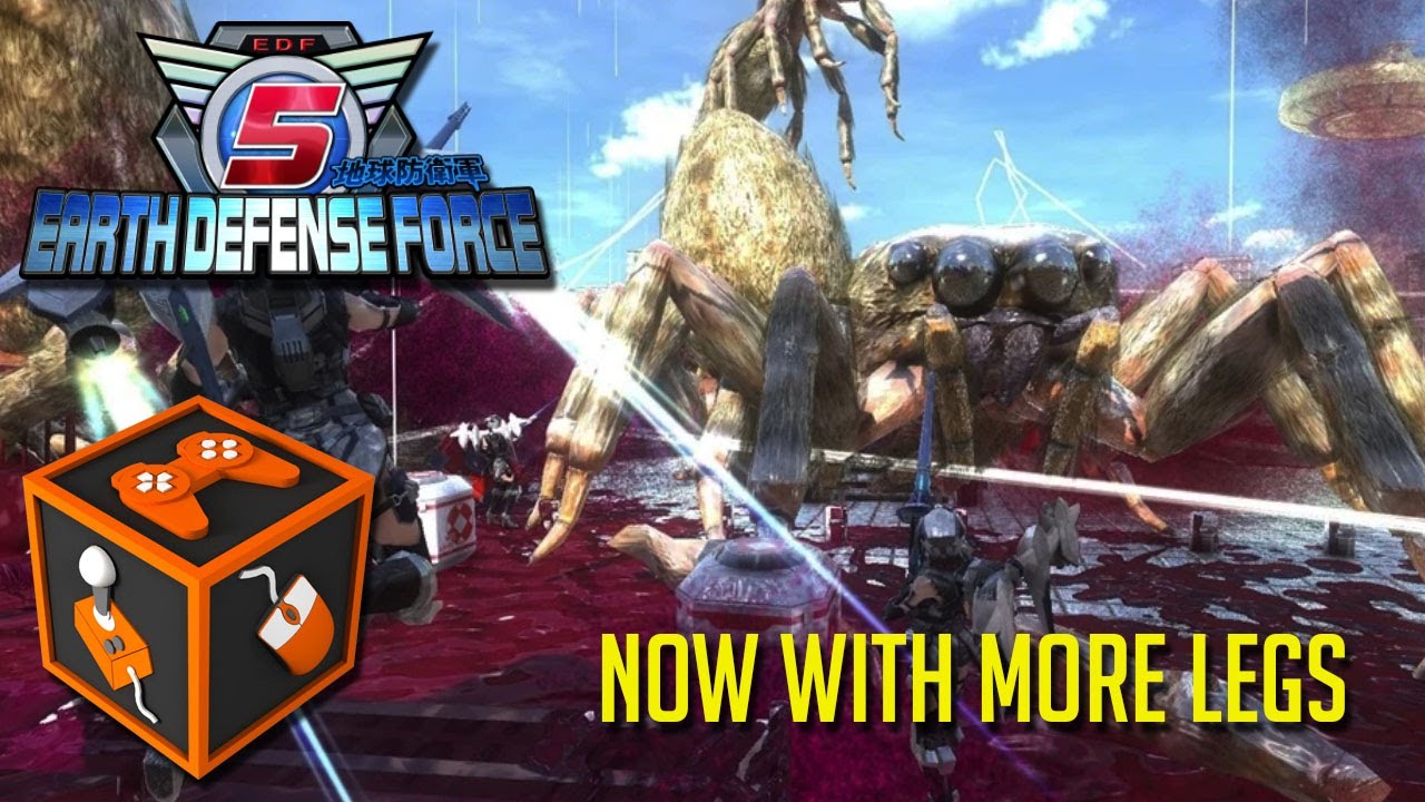 Earth Defence Force 5 - Now with MORE Legs