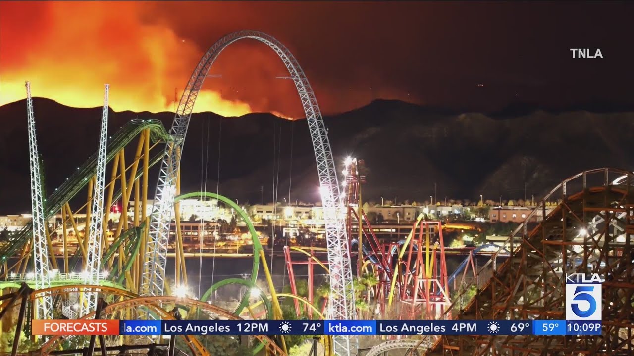 KTLA Team Coverage: Hughes Fire in Castaic