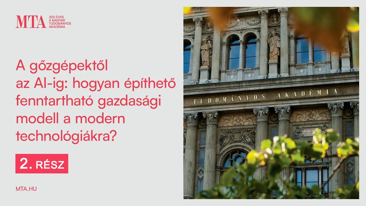 A gőzgépektől az AI-ig: hogyan építhető fenntartható gazdasági modell a modern technológiákra? (2.)