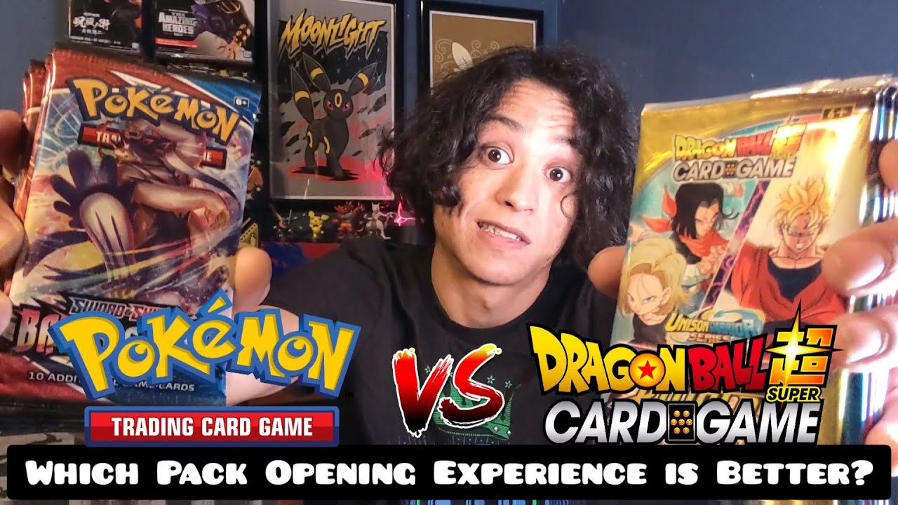 Pokémon Cards VS. Dragon Ball Super Cards! || Which Pack Opening Experience is Better?