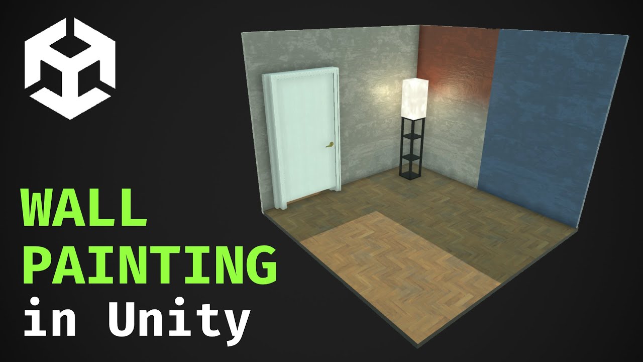 Wall painting shader in Unity 2021