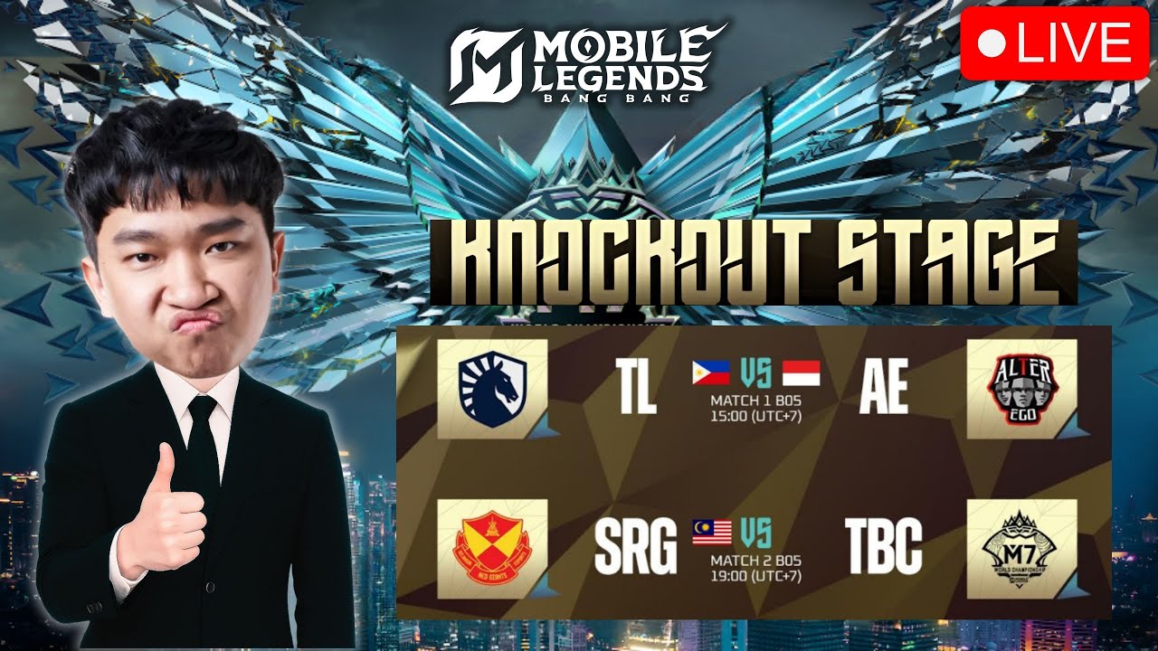 [Watch Party]  MLBB M7 World Championship KNOCKOUT STAGE Day 5
