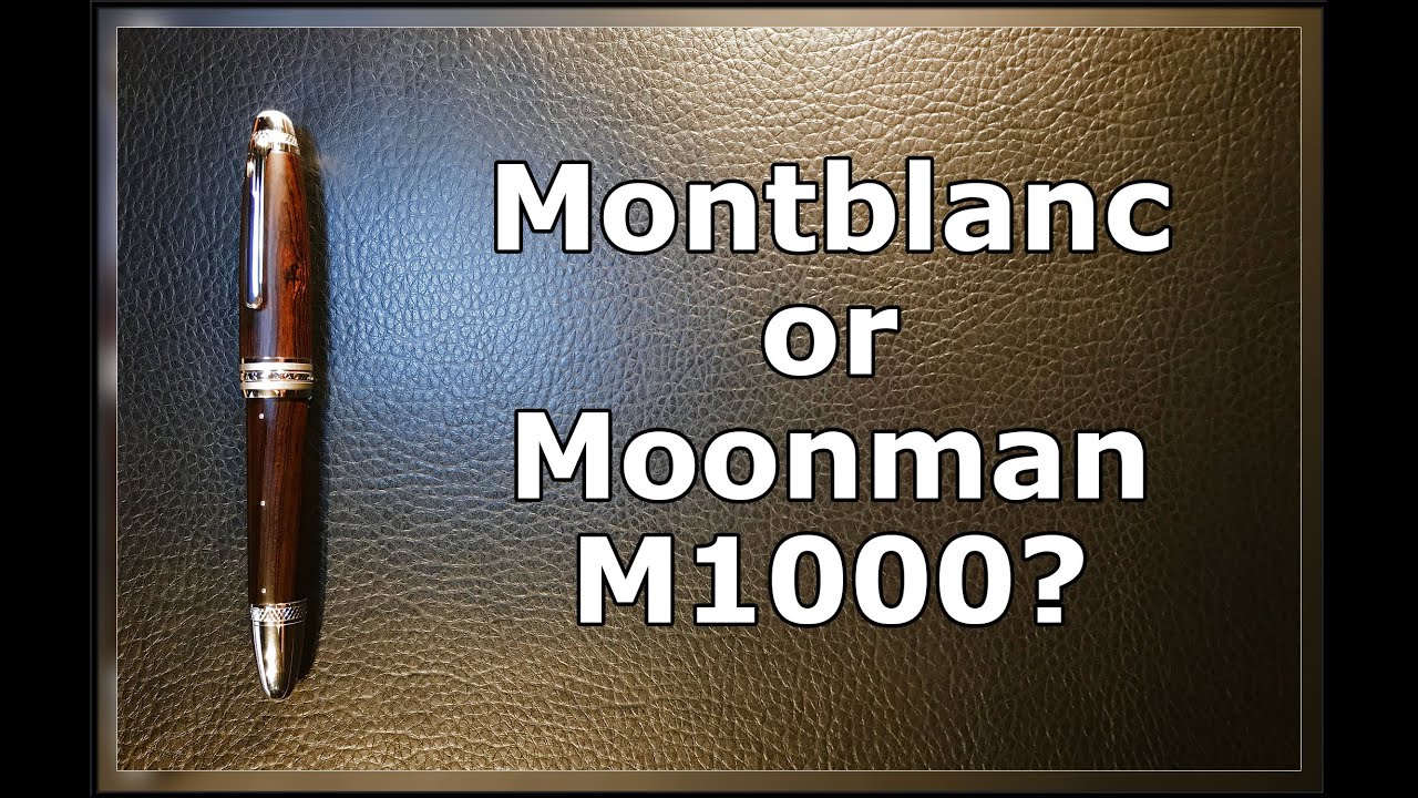 Распаковка и обзор перьевой ручки Moonman M1000 2021: Moonman или Montblanc?