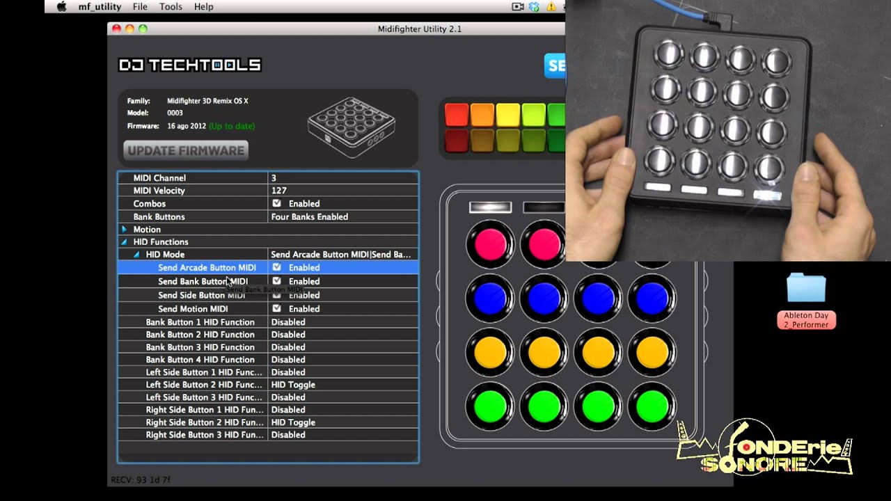 MIDI FIGHTER 3D By Fonderie Sonore & Soundwave Distribution