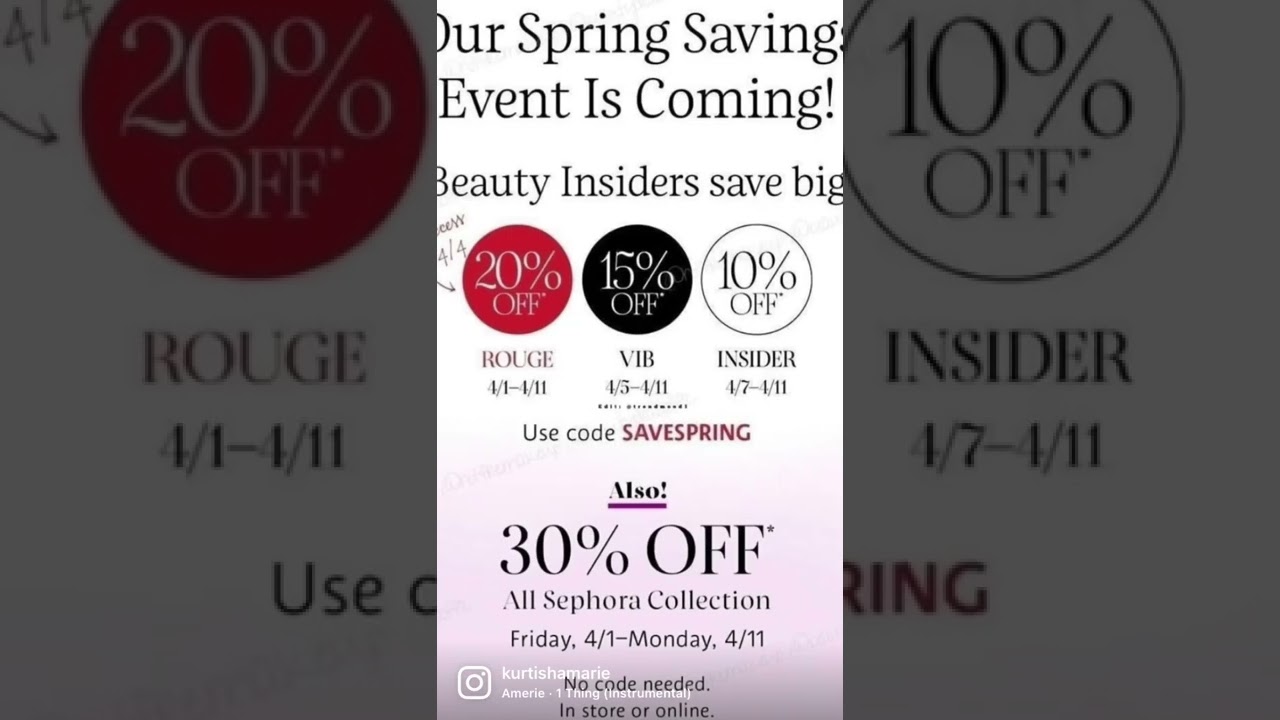 Sephora Spring Sale 2022!!!