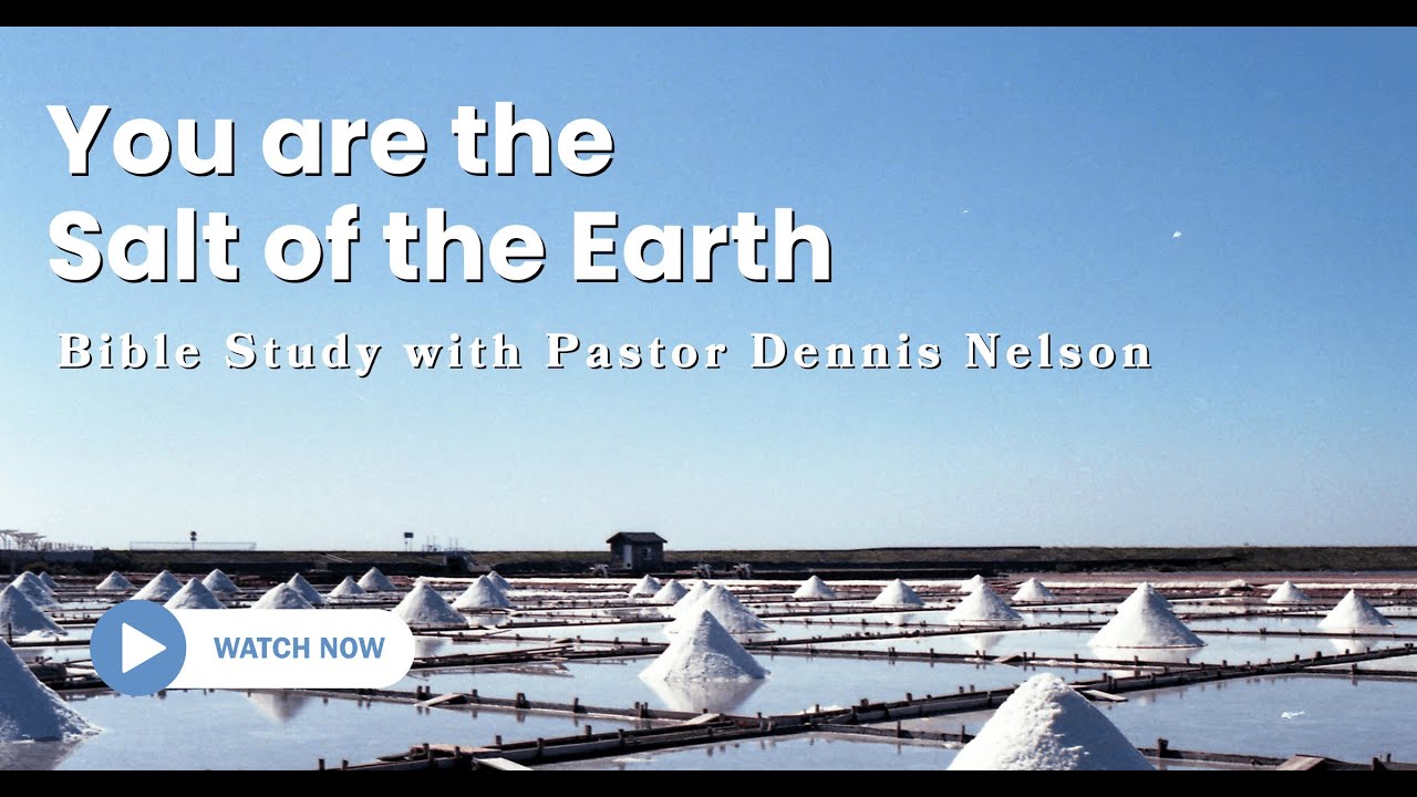 You Are the Salt of the Earth