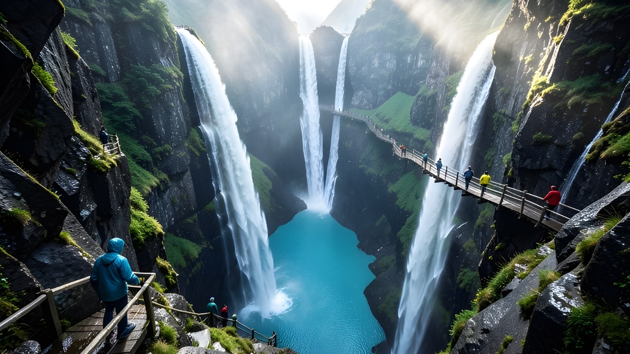 Lagos e Cachoeiras Secretas do Mundo | Paisagens Tão Surreais Que Parecem Irreais
