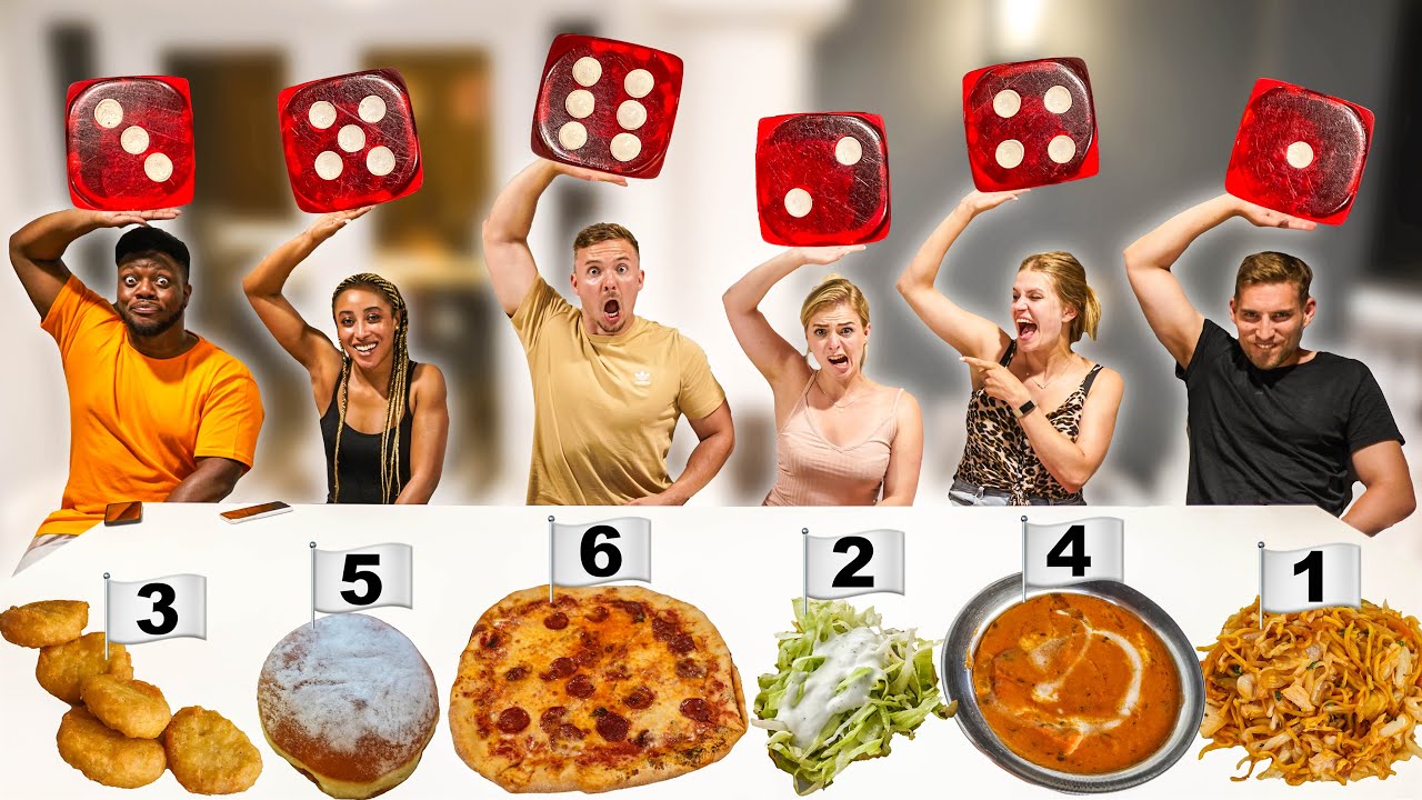 W&uuml;rfel bestimmt 1 Tag lang welches Essen man bekommt