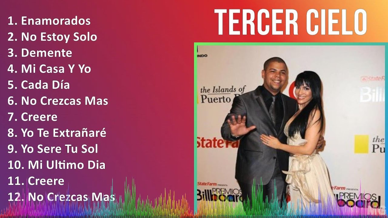 Tercer Cielo 2024 MIX Las Mejores Canciones - Enamorados, No Estoy Solo, Demente, Mi Casa Y Yo