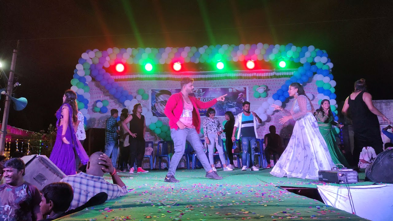 SUPER HIT SONGS DANCE MIXED WITH DABCE MADHAV EVENTS NELLORE 9000068906