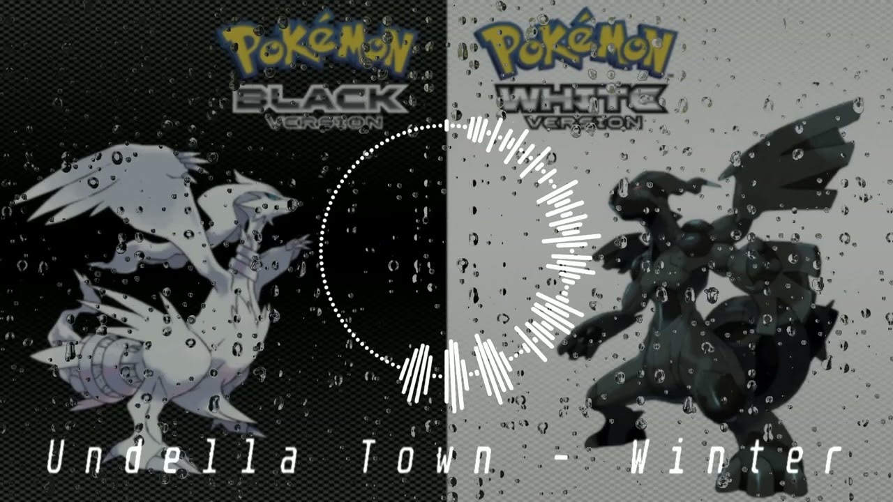 Undella Town (Winter) - Pokemon Black White Cover