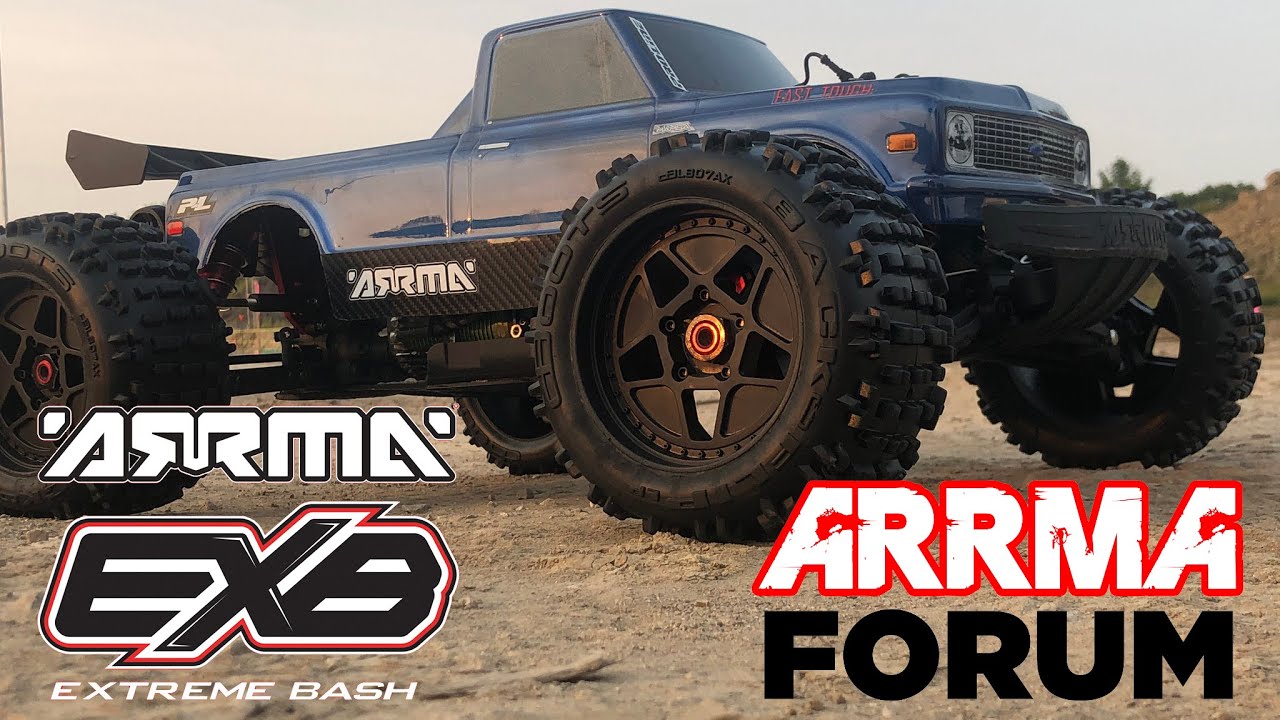 Arrma Kraton EXB with Proline 1972 Chevy C10 Bodyshell