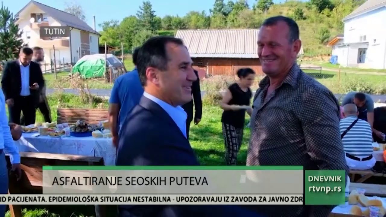 Asfaltiranje u Tutinu