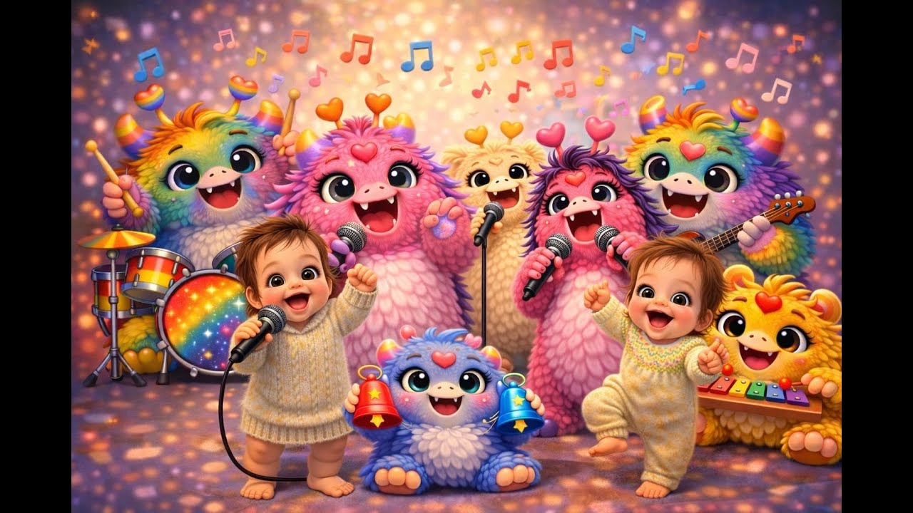 Canción Infantil para Jugar y Bailar 💃🕺  Kanti Aquí Kanti Allá