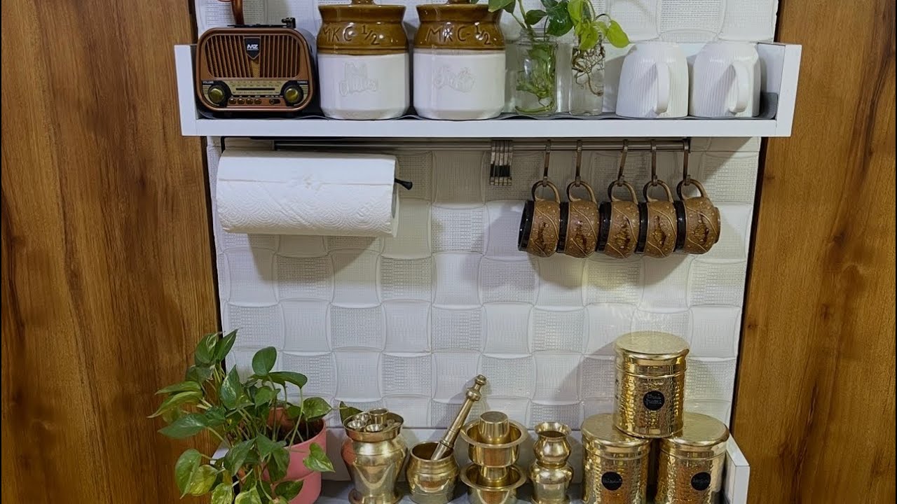 स्वयंपाकघरा मध्ये थोडेसे बदल केले तरी किती छान वाटत 🏠