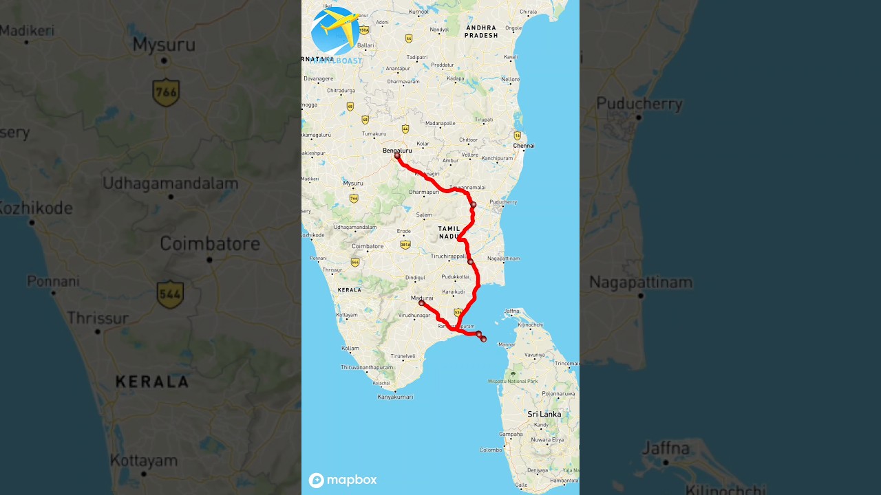 Journey from Bangalore to Rameshwaram, exploring Thanjavur, Dhanushkodi, and Madurai along the way!