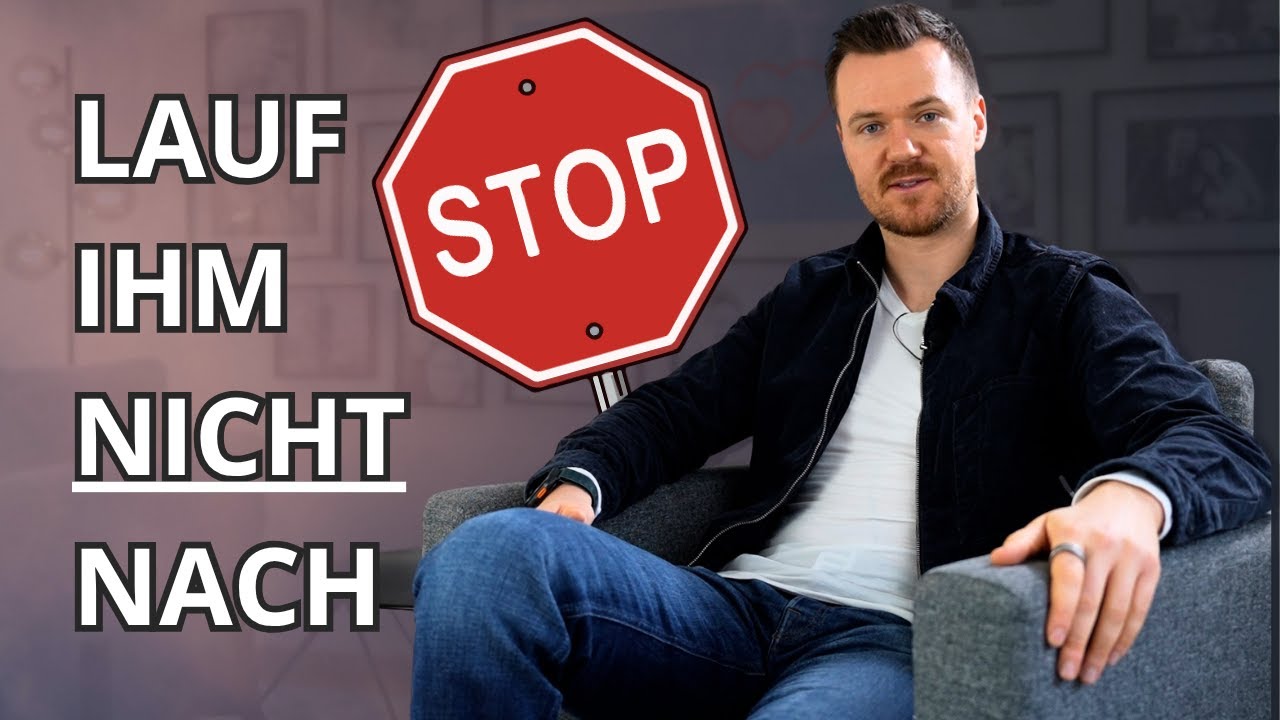 5 Anzeichen, dass du dem falschen Mann nachläufst