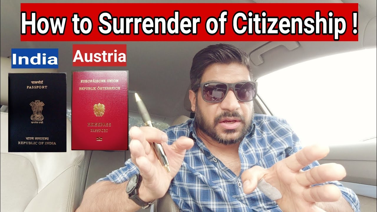 Surrender Of Citizenship | Cancellation of Indian Passport @rajmotivateyou.330