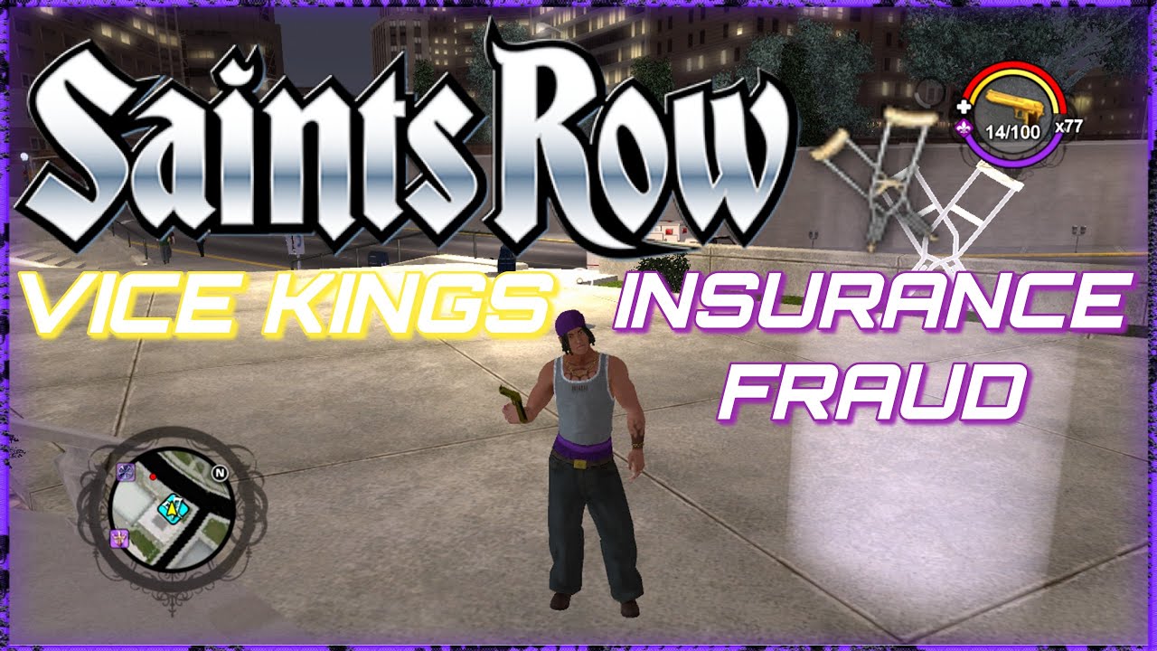 Saints Row 1 - All Activities - Insurance Fraud (Vice Kings) 100% Completion