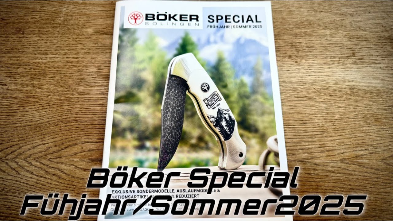 Böker Katalog Special Frühjahr / Sommer 2025 - Knifetalk #1
